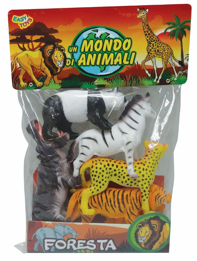 Un Mondo Di Animali Foresta Giocattolo Gioco Bambini Bimbi sar
