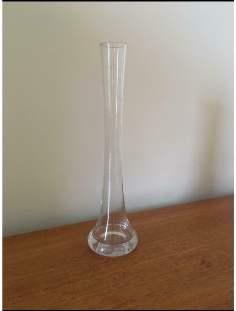 8 Single Stem Glass Vases Great For Weddings Parties Events In
