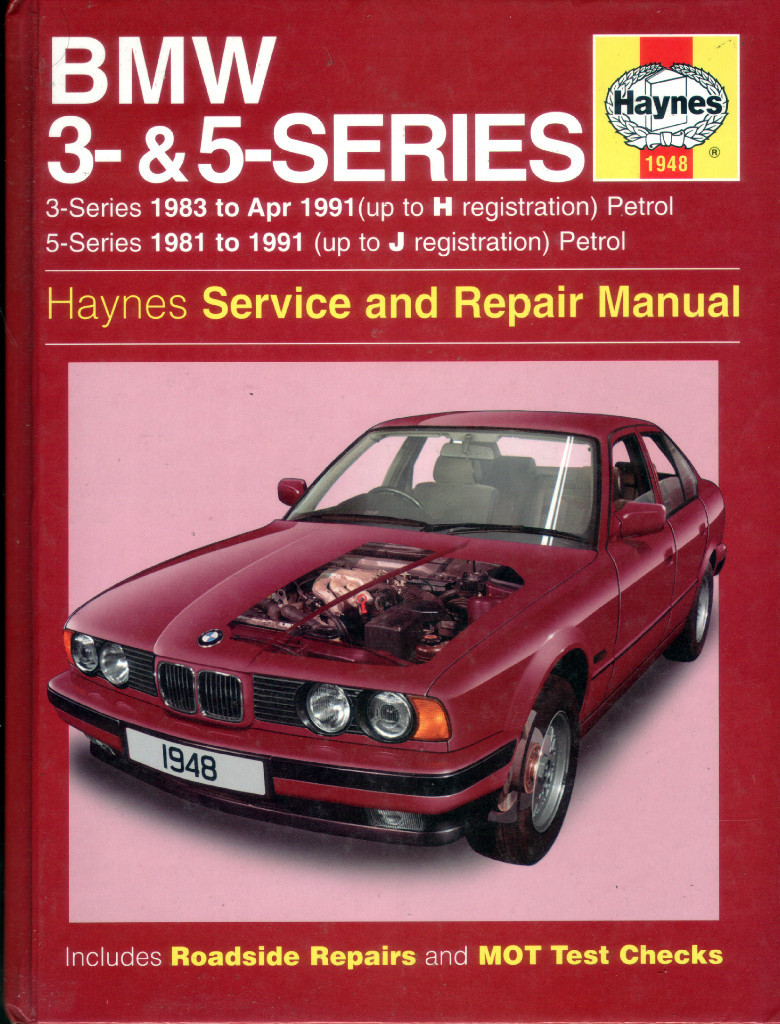 HAYNES BMW 3 & 5 SERIES SERVICE & REPAIR MANUAL 1981 - 1991
