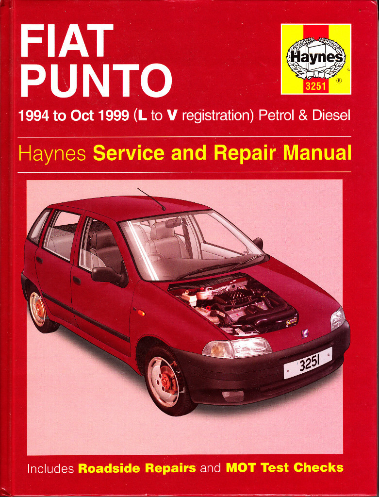 HAYNES FIAT PUNTO MK1 SERVICE & REPAIR MANUAL PETROL & DIESEL ...