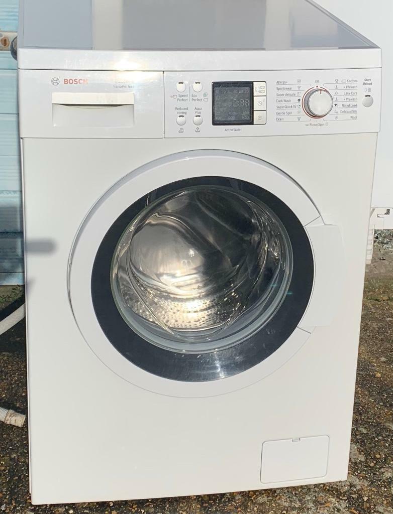 Bosch Exxcel 8KG washing machine free delivery in ShorehambySea