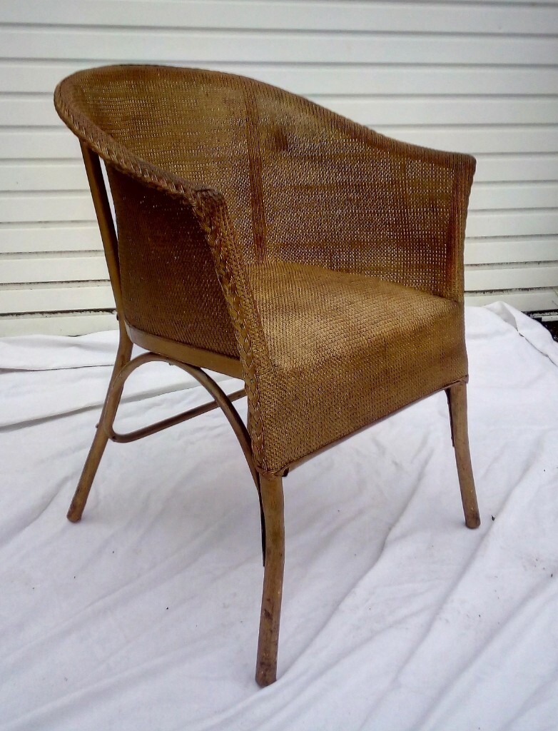Unusual Vintage Lloyd Loom Armchair In Newbiggin By The Sea Northumberland Gumtree