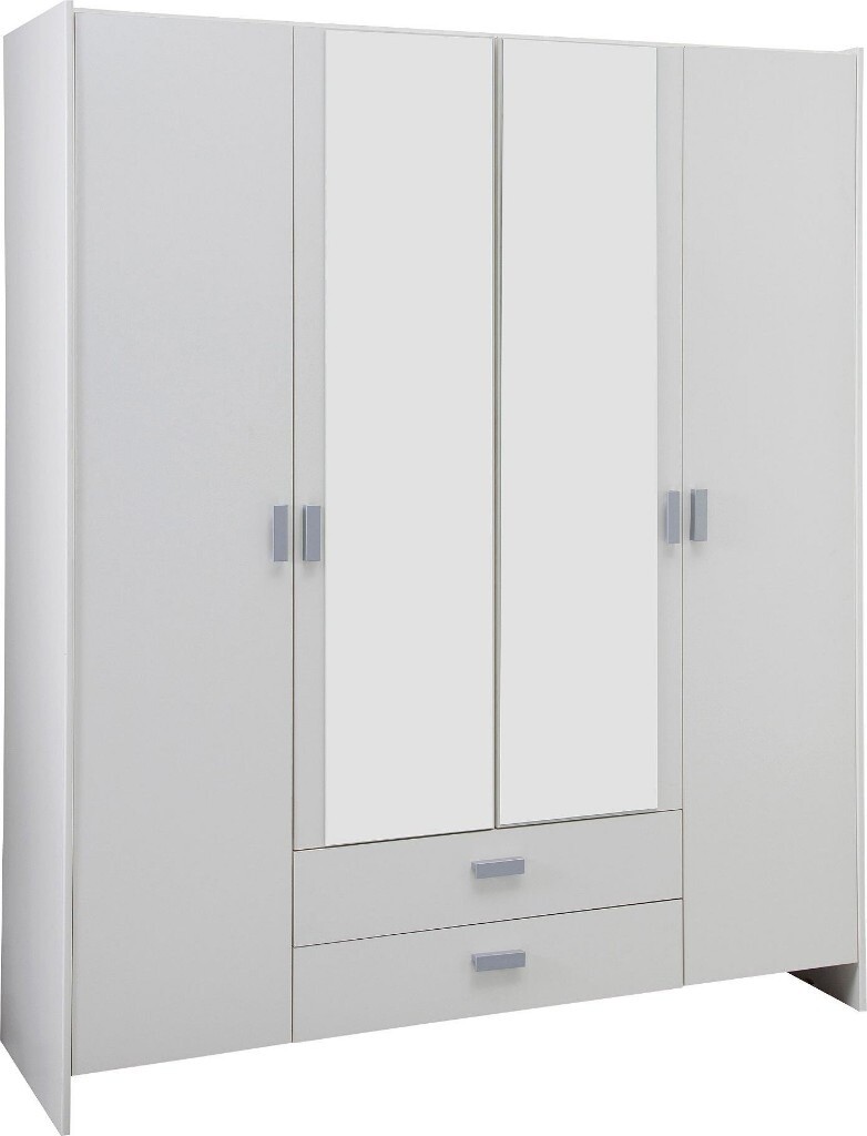 Ex Display Argos Home Capella 4 Door 2 Drawer Mirrored