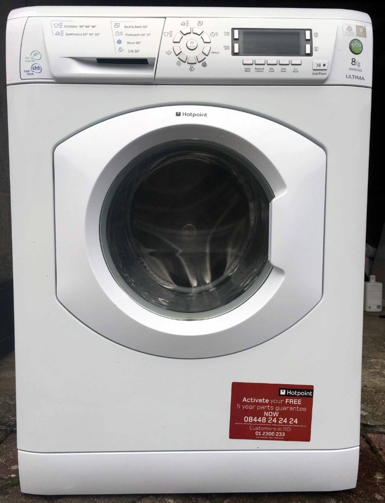 Hotpoint Ultima WMD960 8kg Eco Tech Washing Machine in Ipswich