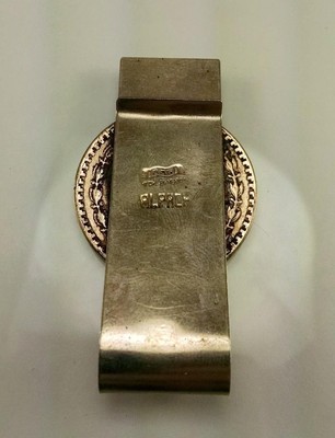 VINTAGE MONEY CLIP 1959 MEXICO PESO ALPACA 