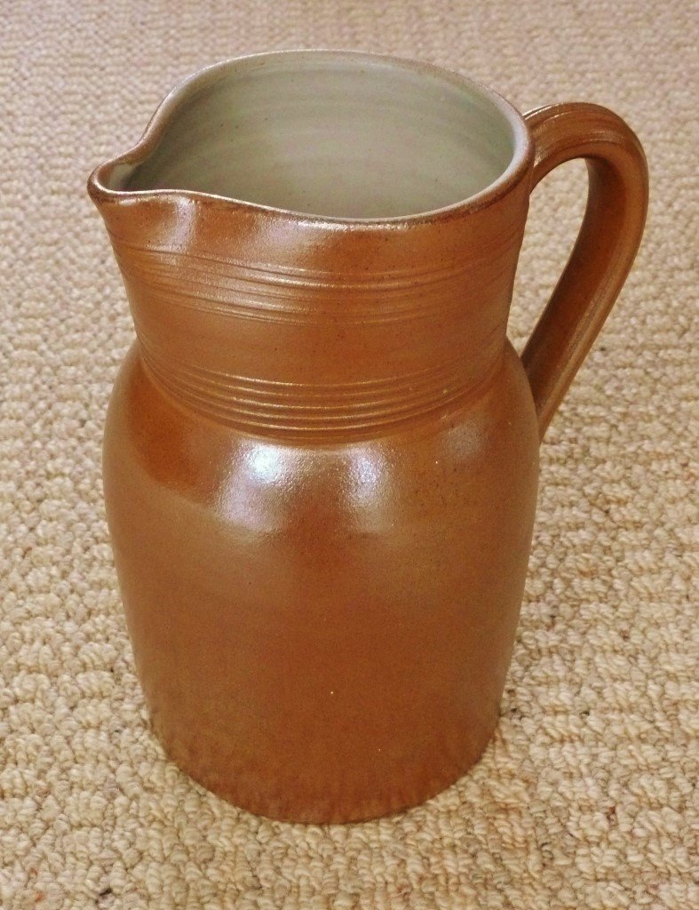 Gres du Berry Pottery Jug / Pitcher Rustic French Farmhouse Country