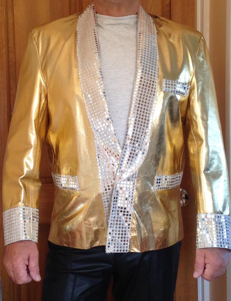 Elvis Gold Lame Jacket in ClactononSea, Essex Gumtree