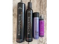 Salon Size Hair Products x 4 Used