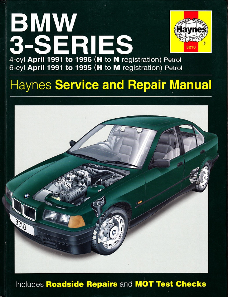 HAYNES BMW 3 SERIES PETROL 1991-1996 SERVICE & REPAIR MANUAL