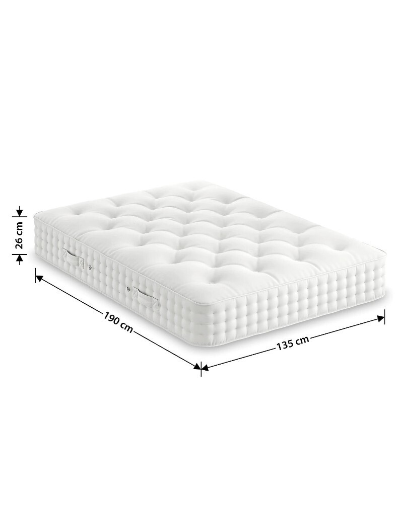 M&S marks and spencer luxury 4600 double 4,6ft 135cm pocket spring