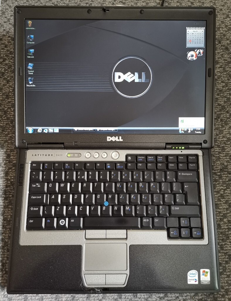 14.1" Dell Latitude D620 Intel Core 2 Duo T2300 1.6GHz 1.5GB RAM 250GB