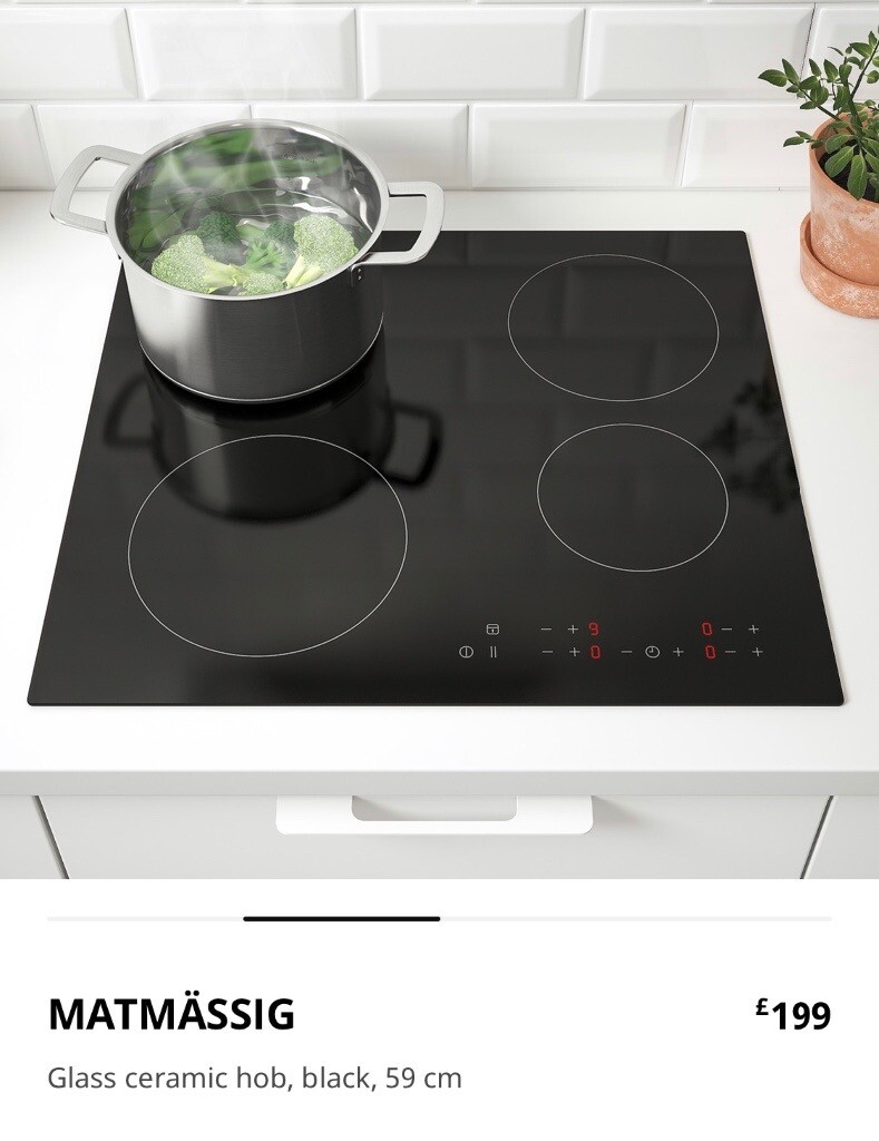 IKEA Matmassig ceramic Hob in County Antrim Gumtree