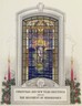 1920s US Naval Academy Christmas Card, USNA Chapel, Nautical Scene, Midshipmen