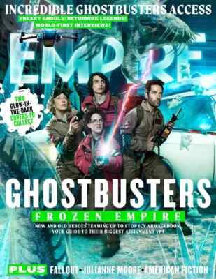 Empire Magazine March 2024: GHOSTBUSTERS Frozen Empire Cover #1
