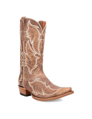 Dan Post Western Boots Mens Racer Bucklace Leather Tan DP7013