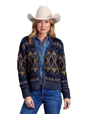 トップス soerte HAND STITCH WESTERN KNIT JACKET トップス soerte HAND STITCH WESTERN KNIT JACKET soerte
