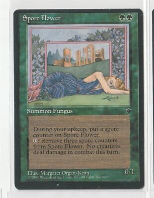 Spore Flower Miss-Cut & {Bubbles} Very RARE Fallen Empires NrMt/Mt- MTG - Aliz