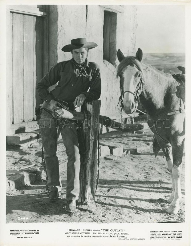 Jack Buetel The Outlaw 1943 Vintage Photo Original #3