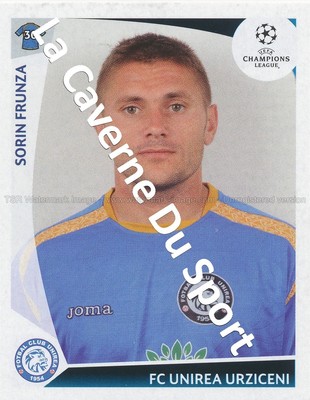 N°475 SORIN FRUNZA # ROMANIA FC.UNIREA STICKER PANINI CHAMPIONS LEAGUE 2010