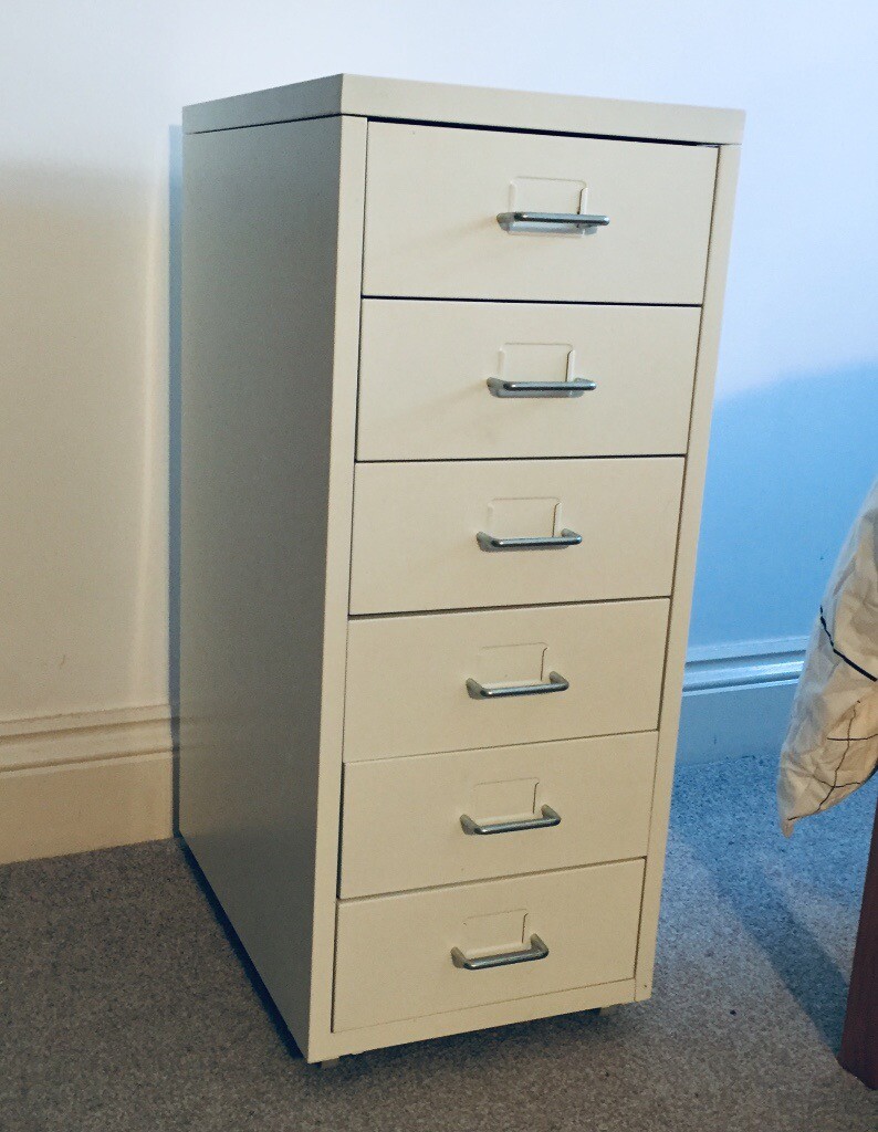 Ikea Helmer White Aluminium Drawers In Lambeth London Gumtree
