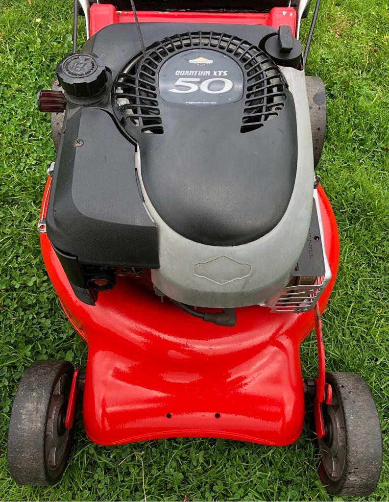 Rover petrol lawnmower serviced ready to go Briggs 5hp engine cast alloy  deck mower any test welcome