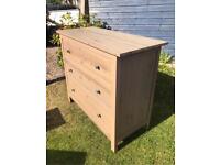Quality Large Ikea Hemnes Solid Wood Drawers Dresser Storage Chest 
