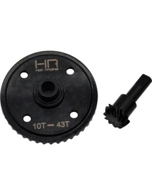 AON9043 Hot Racing Arrma 1/8 4x4 Kraton Outcast Talion Steel Diff Ring/Pinion