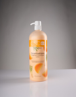 CND Creative Nail Scentsations Hand & Body Lotion 31oz Tangerine & Lemongrass