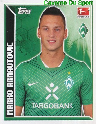 082 MARKO ARNAUTOVIC AUSTRIA WERDER BREMEN STICKER BUNDESLIGA 2012 TOPPS