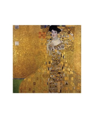 Portrait of Adele Bloch-Bauer  Gustav Klimt High Society Woman Art Print 12x12