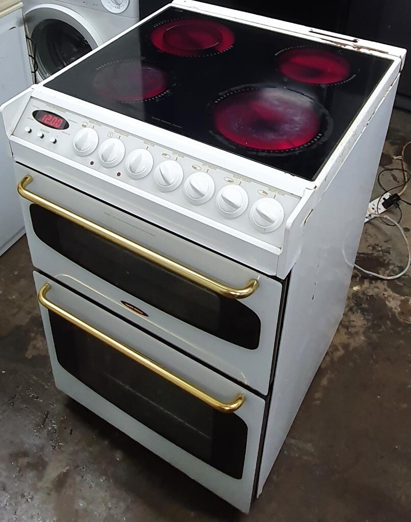 Tricity Bendix SIE454W 55CM Width FREESTANDING WHITE ELECTRIC DOUBLE