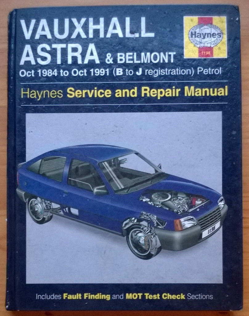 Haynes Vauxhall Astra & Belmont Service and Repair Manual
