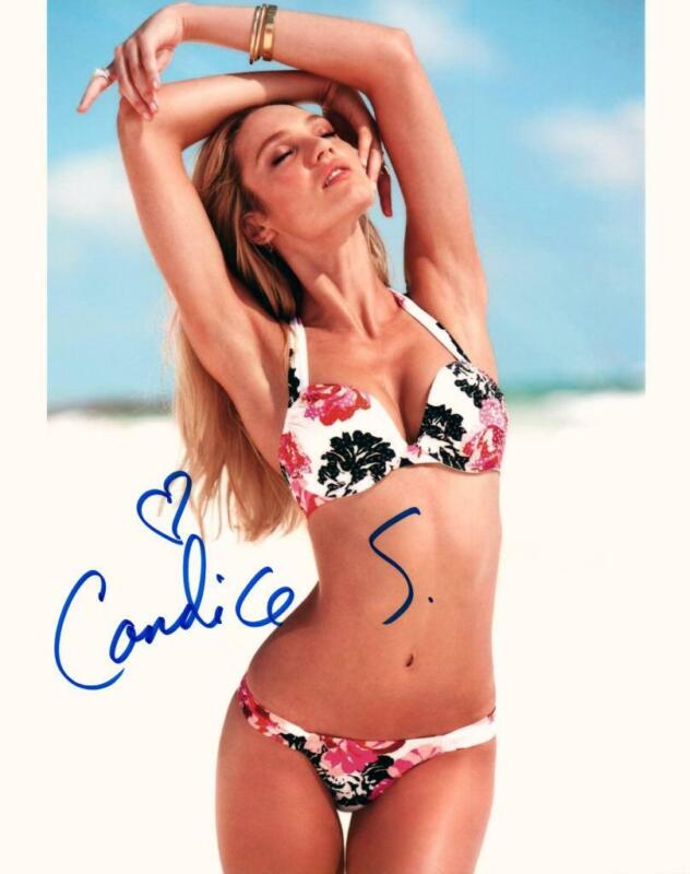 Candice Swanepoel Signed 8x10 Autographed Photo Picture With Coa