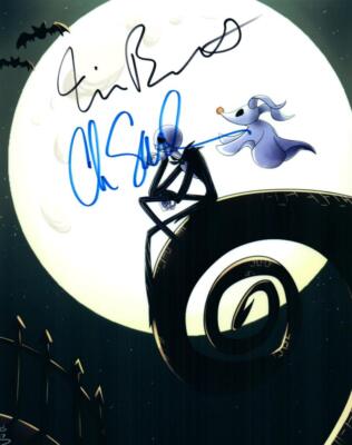 Tim Burton Chris Sarandon signed 8x10 Photo autographed beautiful photo with COA