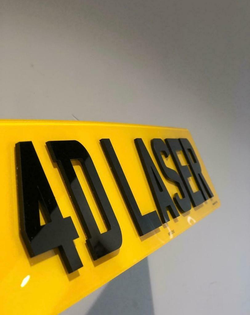 3D DOMED GEL, 4D RAISED NUMBER PLATE SET & CAR SHOW PLATES in Glasgow