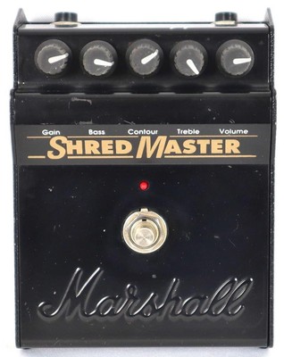 Marshall England Shred-Master Electric Guitar Distortion Effect Pedal 1990s