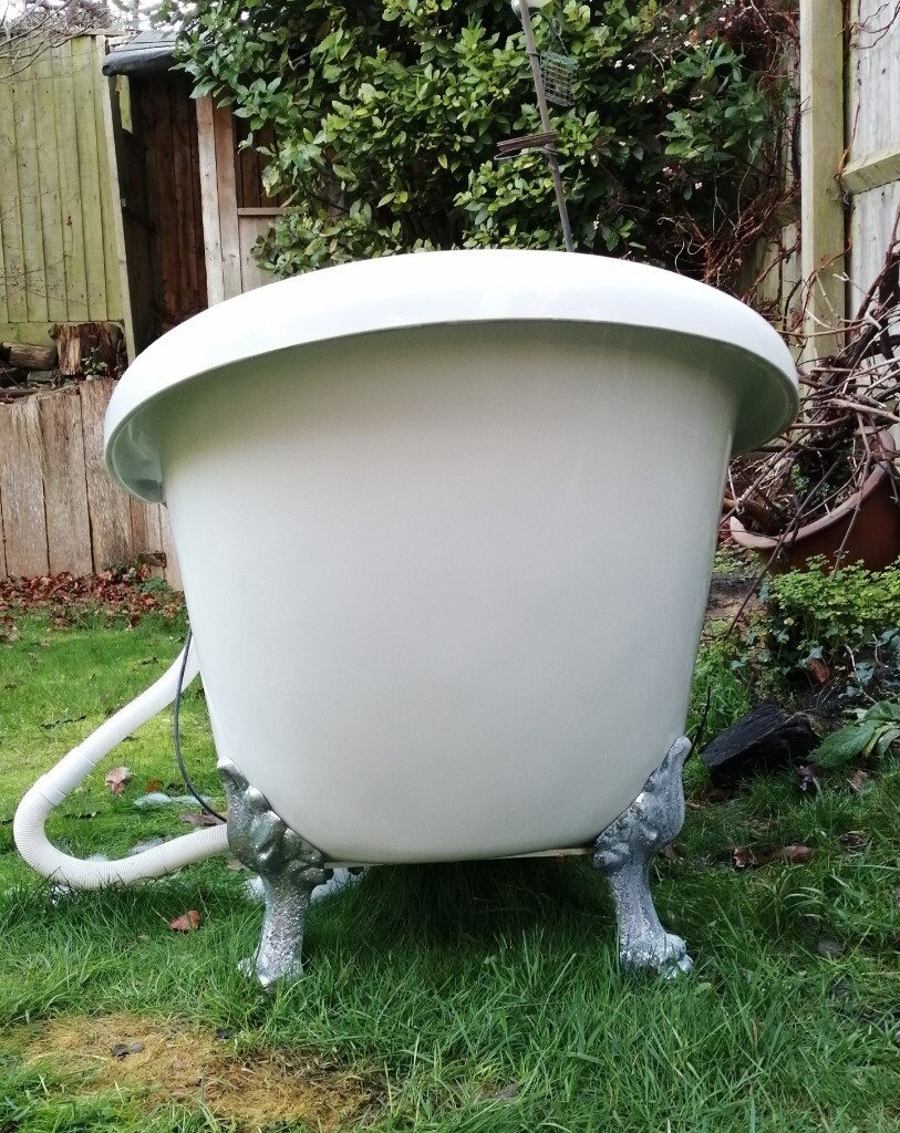 Acrylic roll top bath with taps in Poole, Dorset Gumtree