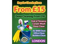End of tenancy cleaning service £90 | Domestic House Cleaning £15 | Short Notice T&C
