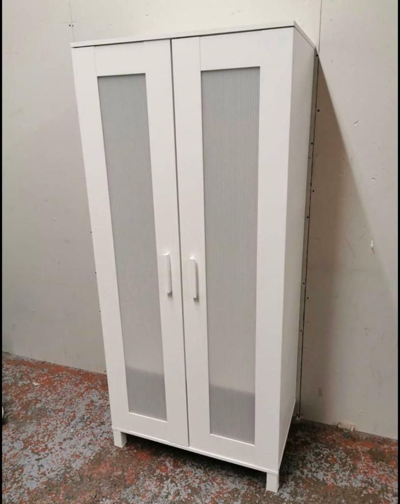Free Delivery Ikea Aneboda White Wardrobe Good