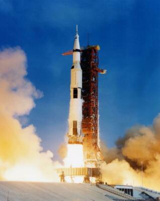 APOLLO 11 SATURN 5 ROCKET GLOSSY POSTER PICTURE PHOTO PRINT launch american 4283