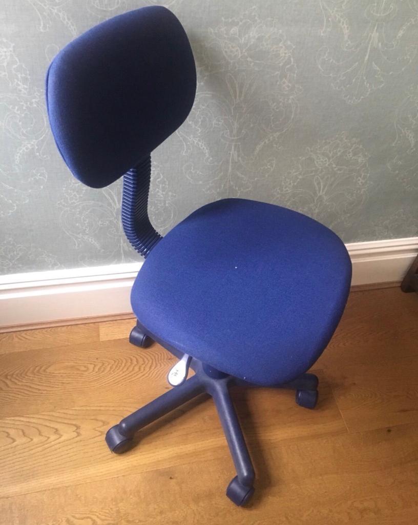 Blue office chair in Sheffield, South Yorkshire Gumtree