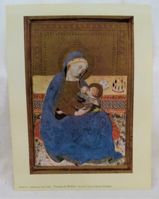 Madonna And Child Tommaso da Modena John G. Johnson Collection Philadelphia