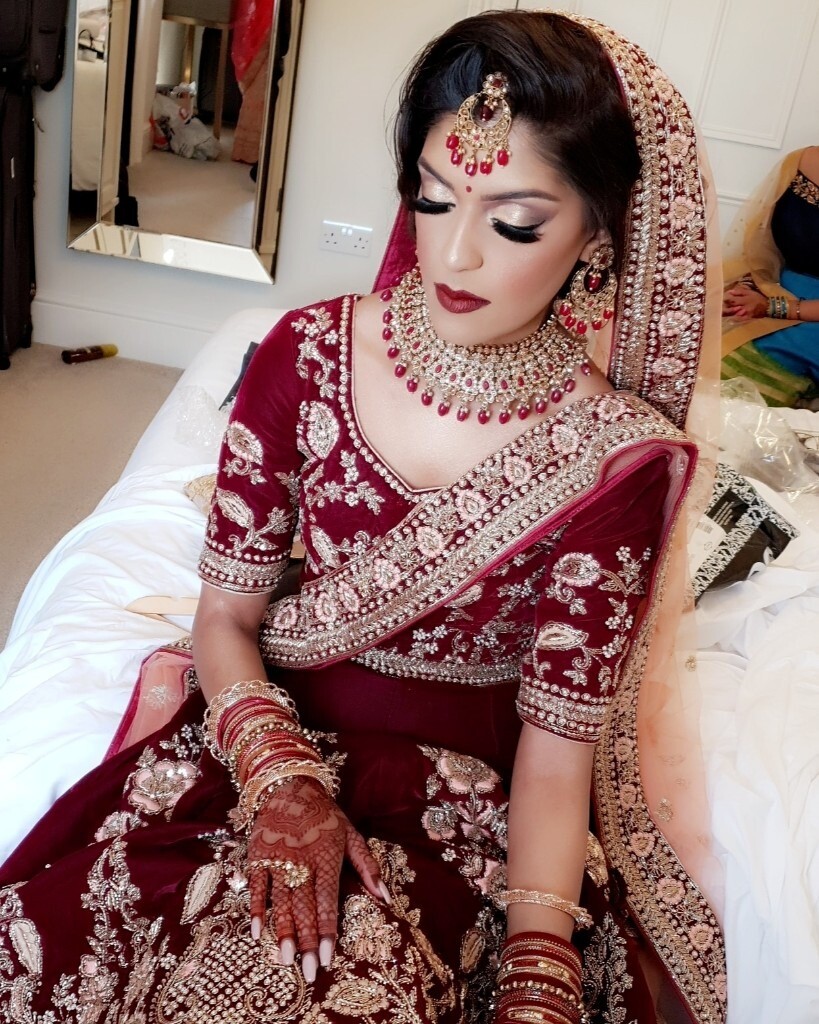 Asian Bridal Hair And Makeup Leicester Saubhaya Makeup