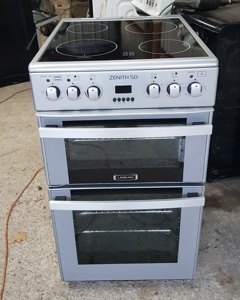 6 MONTHS WARRANTY Leisure Zenith 50cm, double oven electric cooker FREE DELIVERY in Chatham