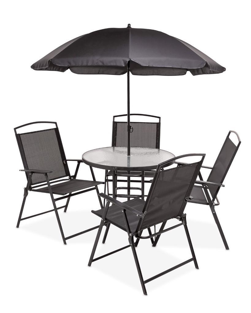 6 PIECE BLACK GARDEN FURNITURE SET | in Ipswich, Suffolk | Gumtree
