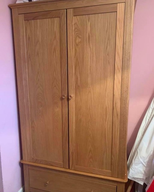 Wooden Baby Wardrobe In Frenchay Bristol Gumtree