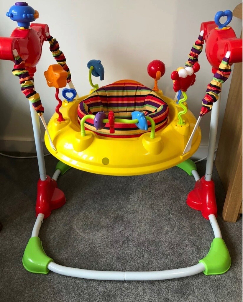 Baby Kid’s Jumperoo Bouncer Good Condition in Corfe Mullen, Dorset