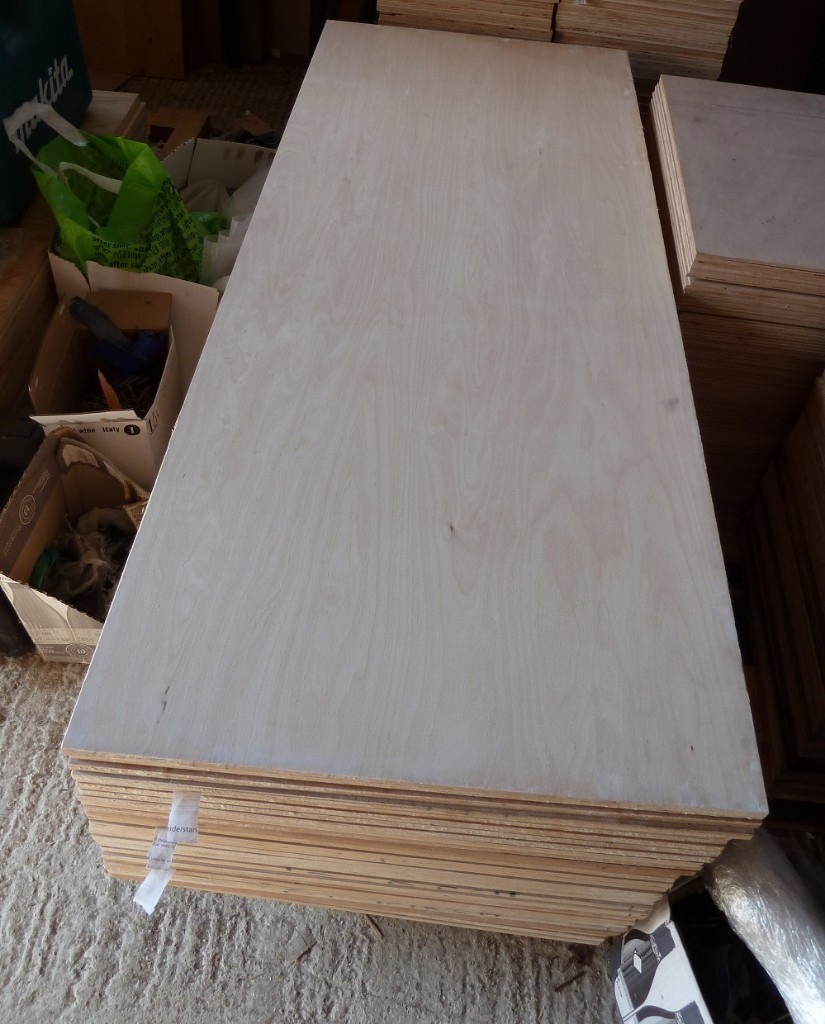 50 Pieces of NEW 12mm B/BB Birch Plywood. Top Quality. 60.25in x 23in