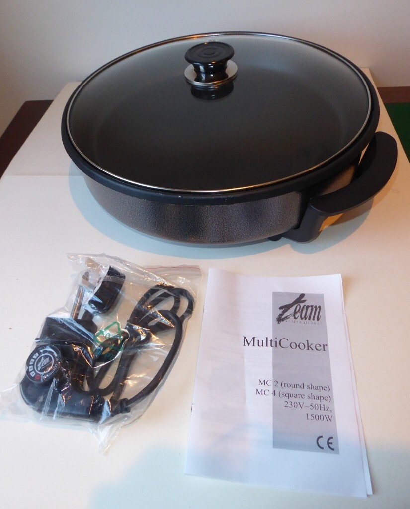 Multicooker. Electric pan. Paella pan. New. Instruction manual. Very versatile. in Bloomfield