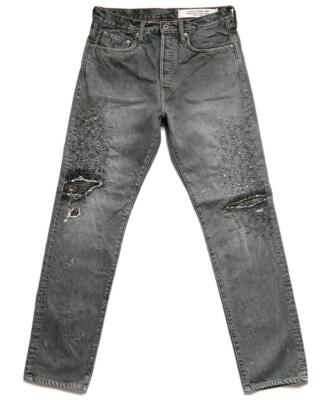 【関税＆送料込み】Off-White 'Meteor' Black Denim Jeans DIAG SLIM JEANS BLACK WHITE デニム ジーンズ|OFF-WHITE